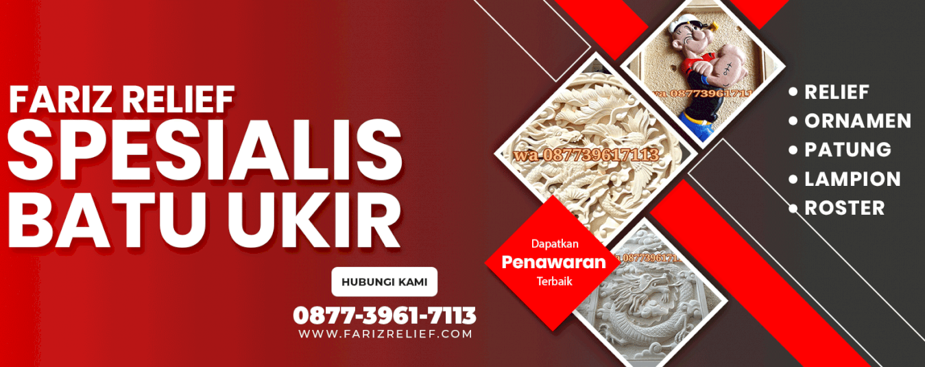 Fariz Relief - Batu Ukir Paras Jogja